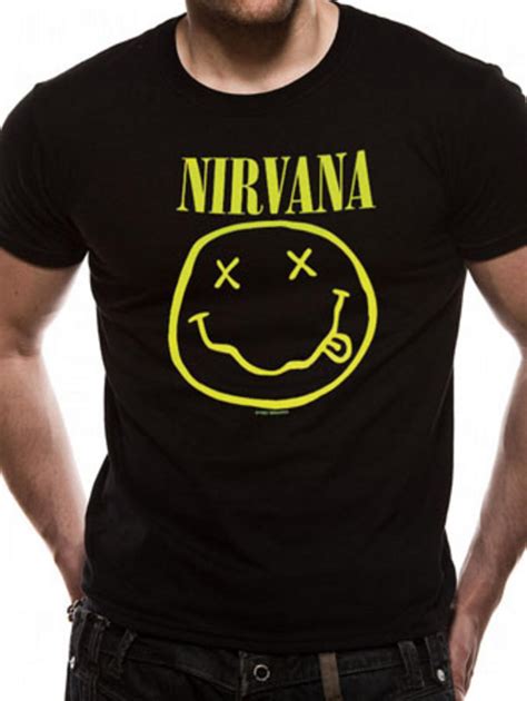 nirvana smiley face shirt